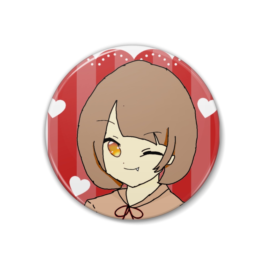 あおか缶バッチ