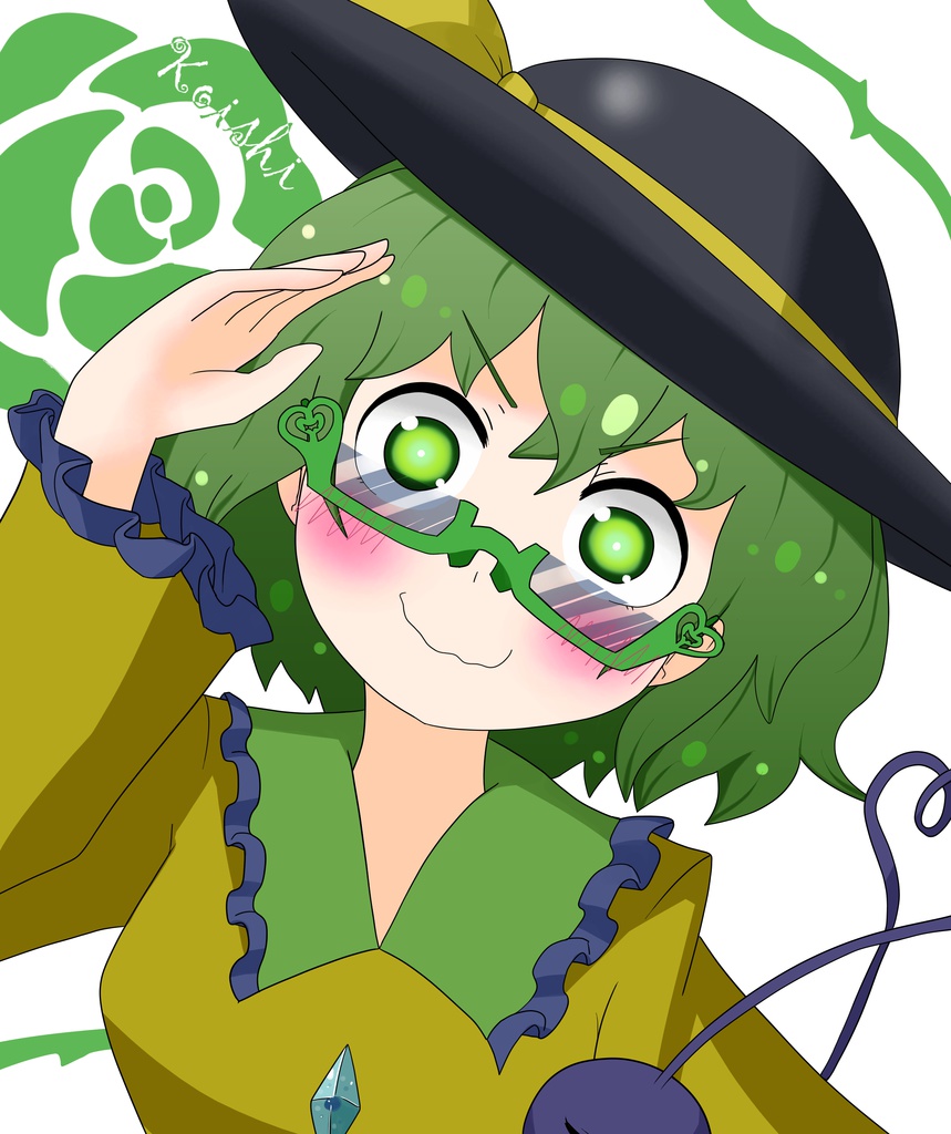 幻想郷妹化計画風メガネ拭き(全10種類…妹8キャラ、パルスィ、妹集合イラスト)