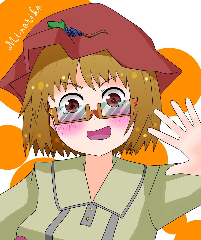 幻想郷妹化計画風メガネ拭き(全10種類…妹8キャラ、パルスィ、妹集合イラスト)