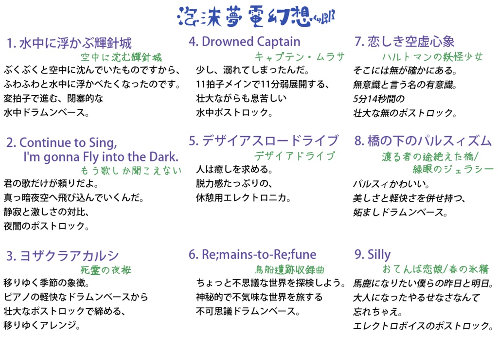 泡沫夢電幻想郷