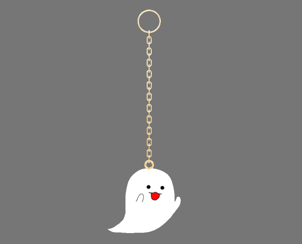 【無料】おばけのアクセサリー