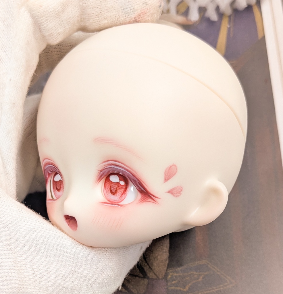 SWDOLL甜茶カスタムヘッド+手描きアイ