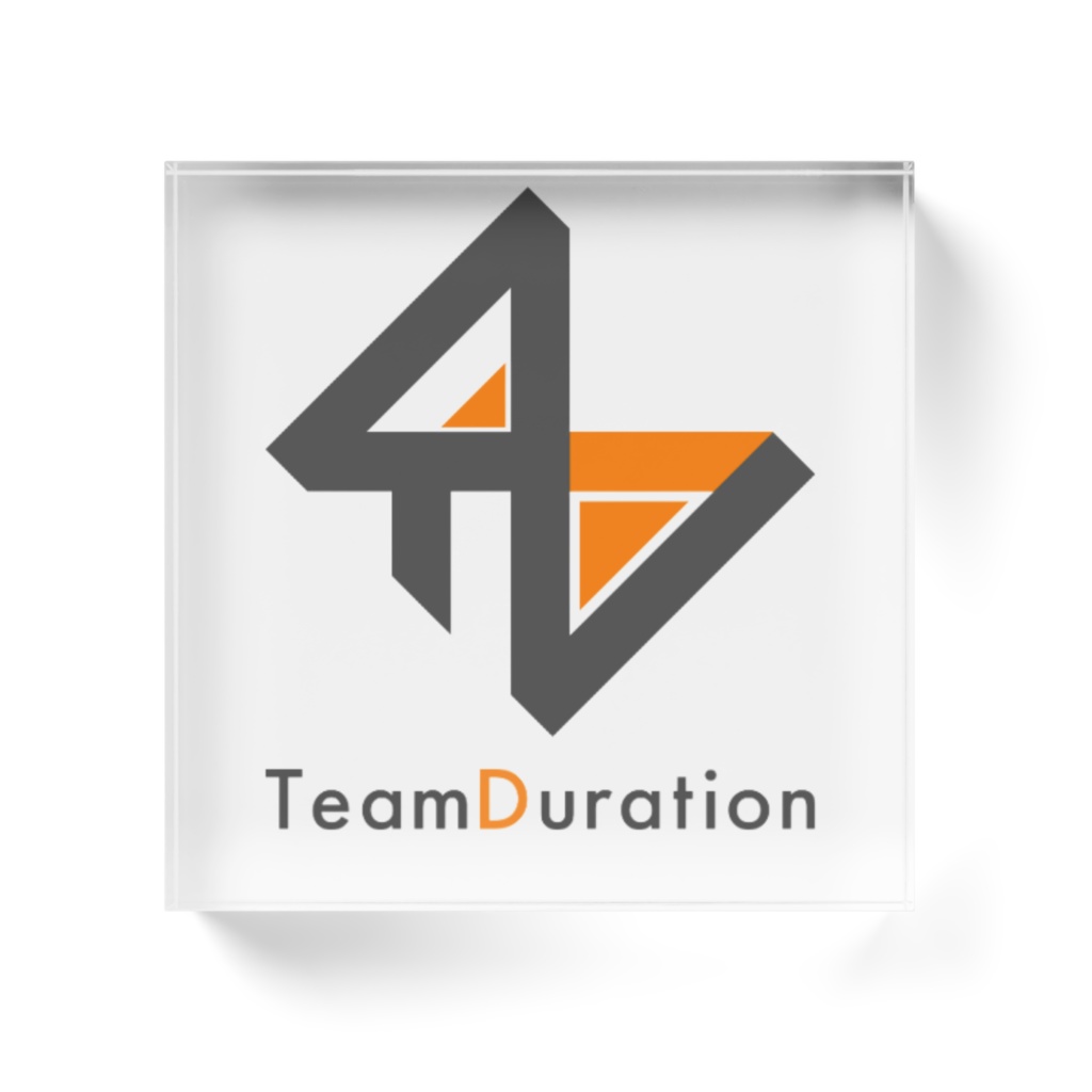 TeamDuration アクリルブロック