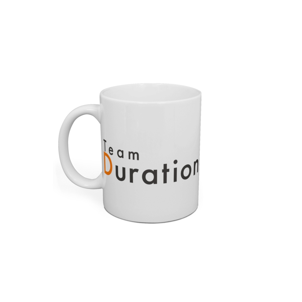 TeamDuration 文字入りマグカップ