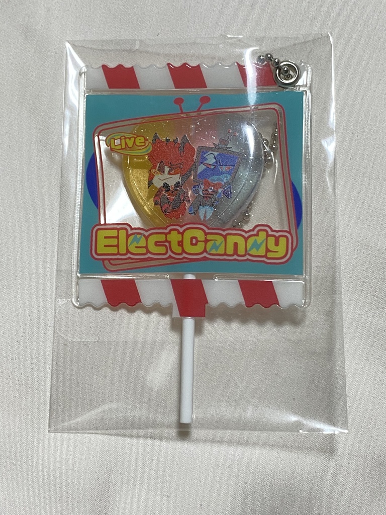 radiostaticペロキャン風キーホルダー