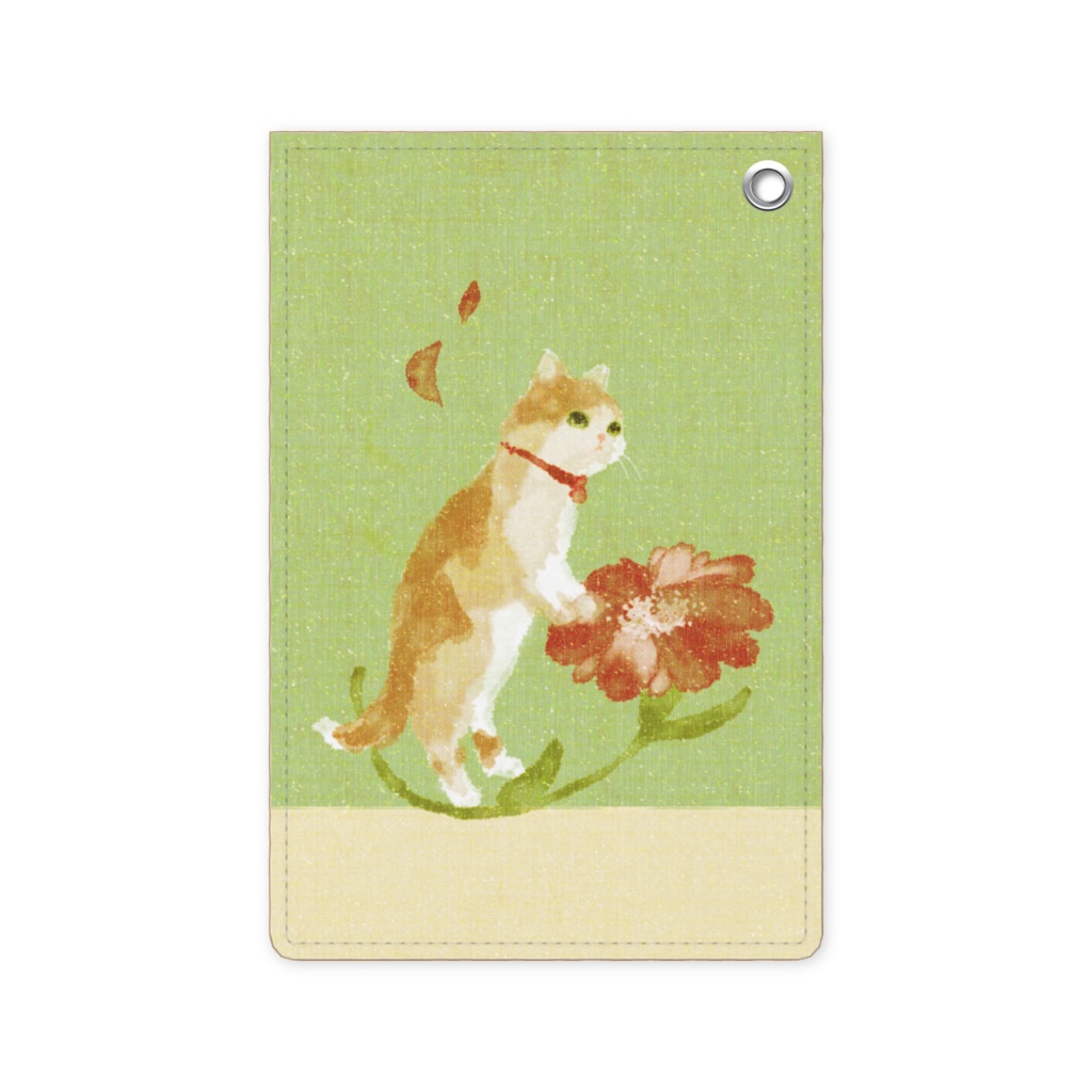 002はちわびねこ🌱パスケース