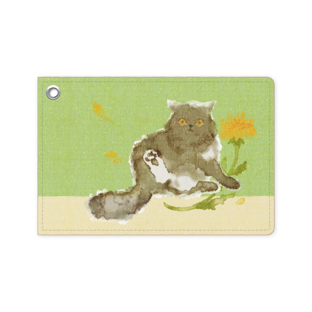 004はちわびねこ🌱パスケース