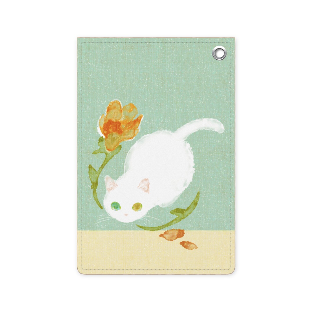 005はちわびねこ🌱パスケース