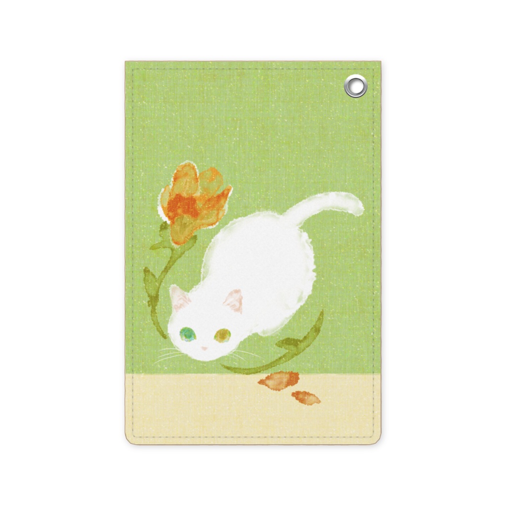 005はちわびねこ🌱パスケース