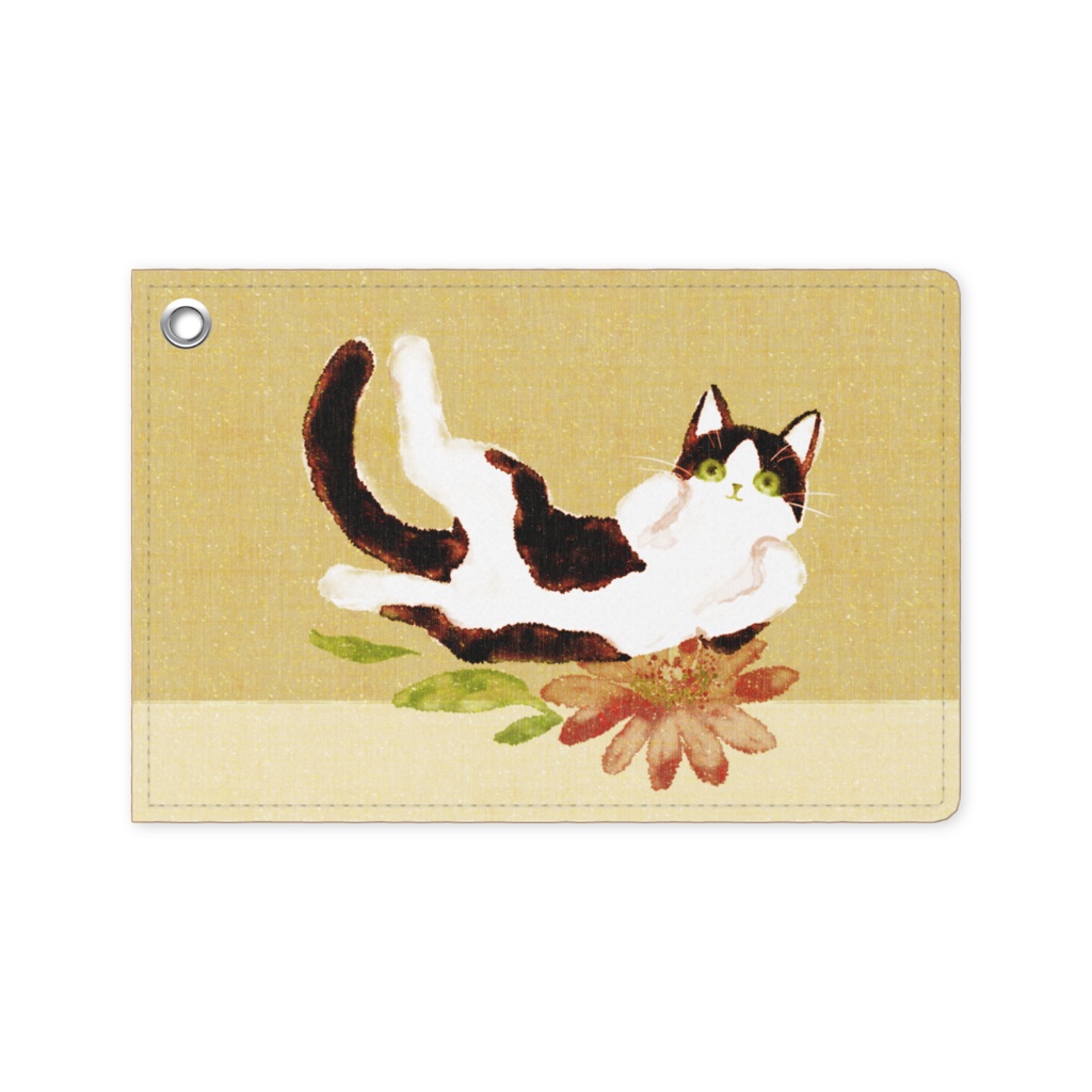 008はちわびねこ🌱パスケース