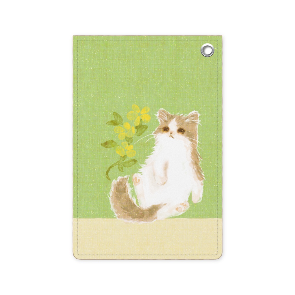 009はちわびねこ🌱パスケース