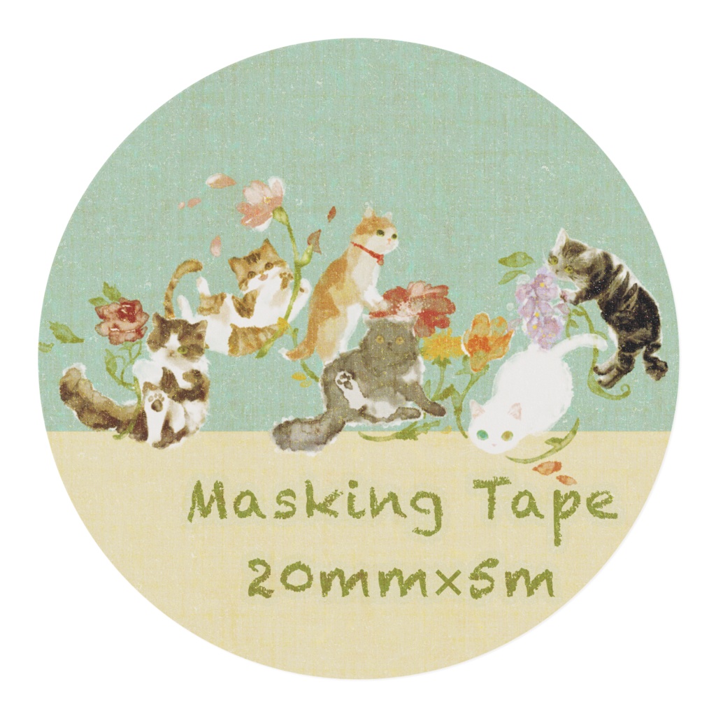 はちわびねこ🌱マスキングテープ