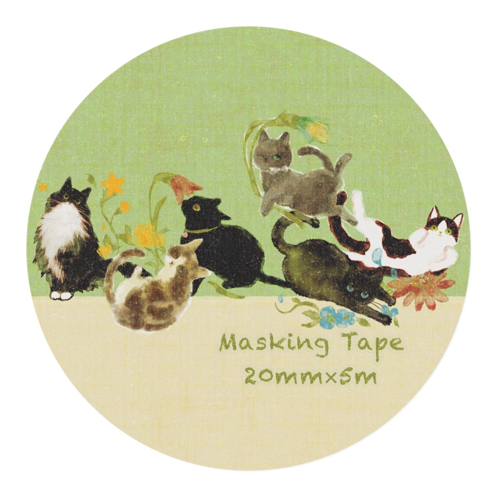 はちわびねこ🌱マスキングテープ