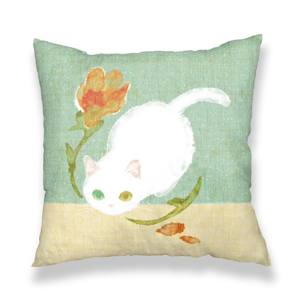 005はちわびねこ🌱クッションカバー