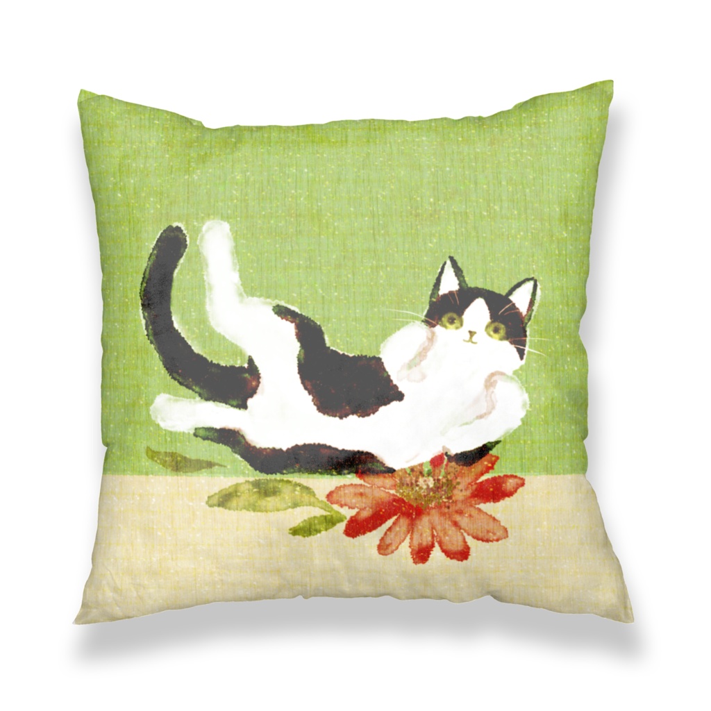 008はちわびねこ🌱クッションカバー