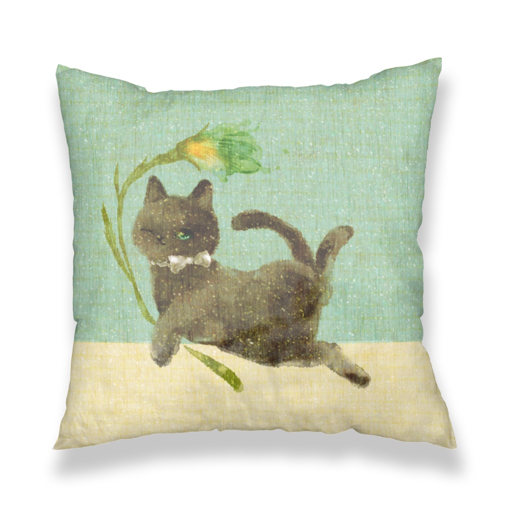 014はちわびねこ🌱クッションカバー