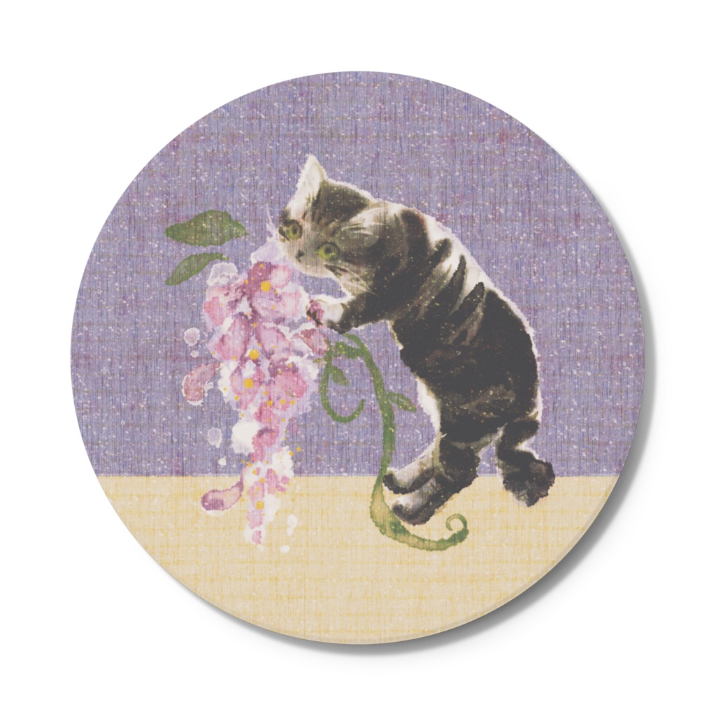 006はちわびねこ🌱コースター