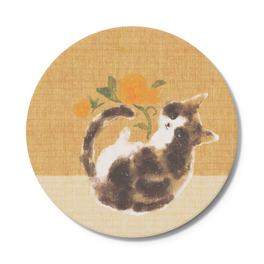 013はちわびねこ🌱コースター