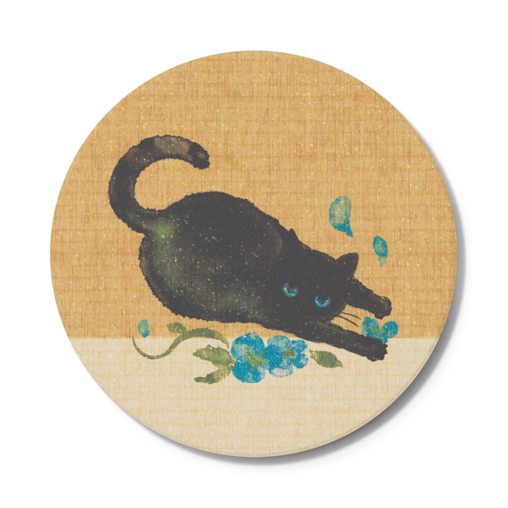 012はちわびねこ🌱コースター