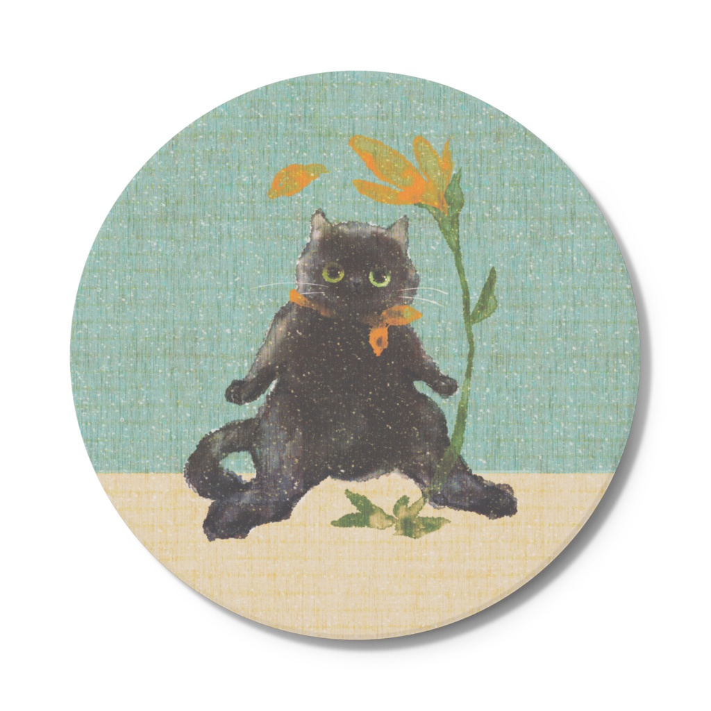 017はちわびねこ🌱コースター