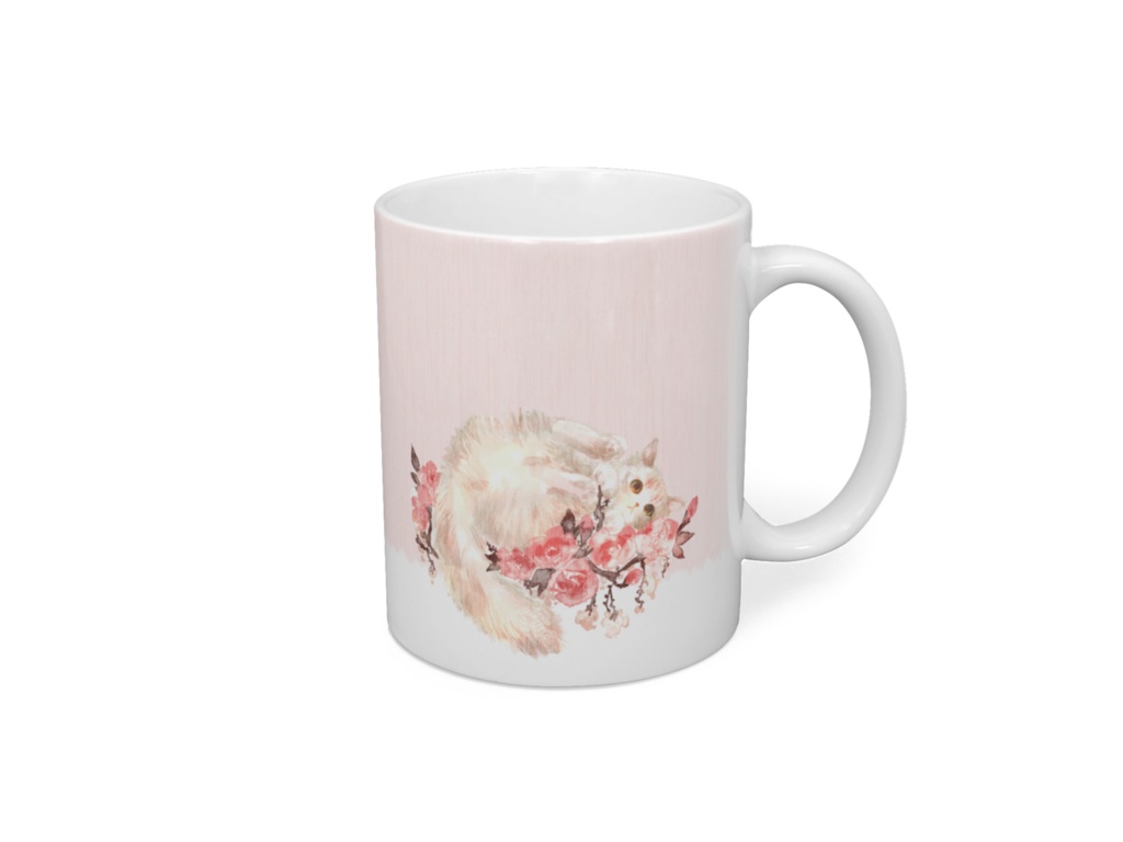 029はちわびねこ🌱マグカップ