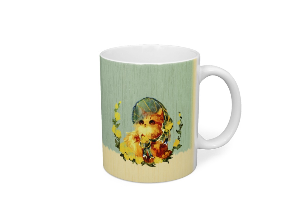 025はちわびねこ🌱マグカップ