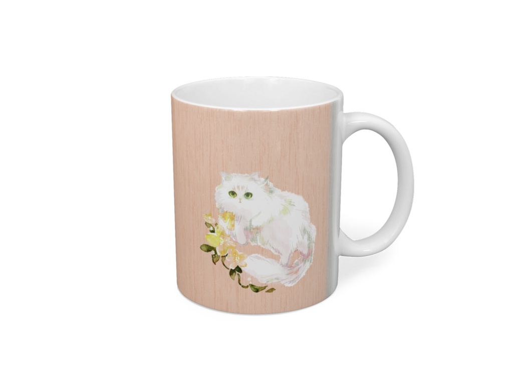 021はちわびねこ🌱マグカップ