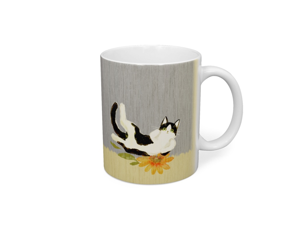 008はちわびねこ🌱マグカップ