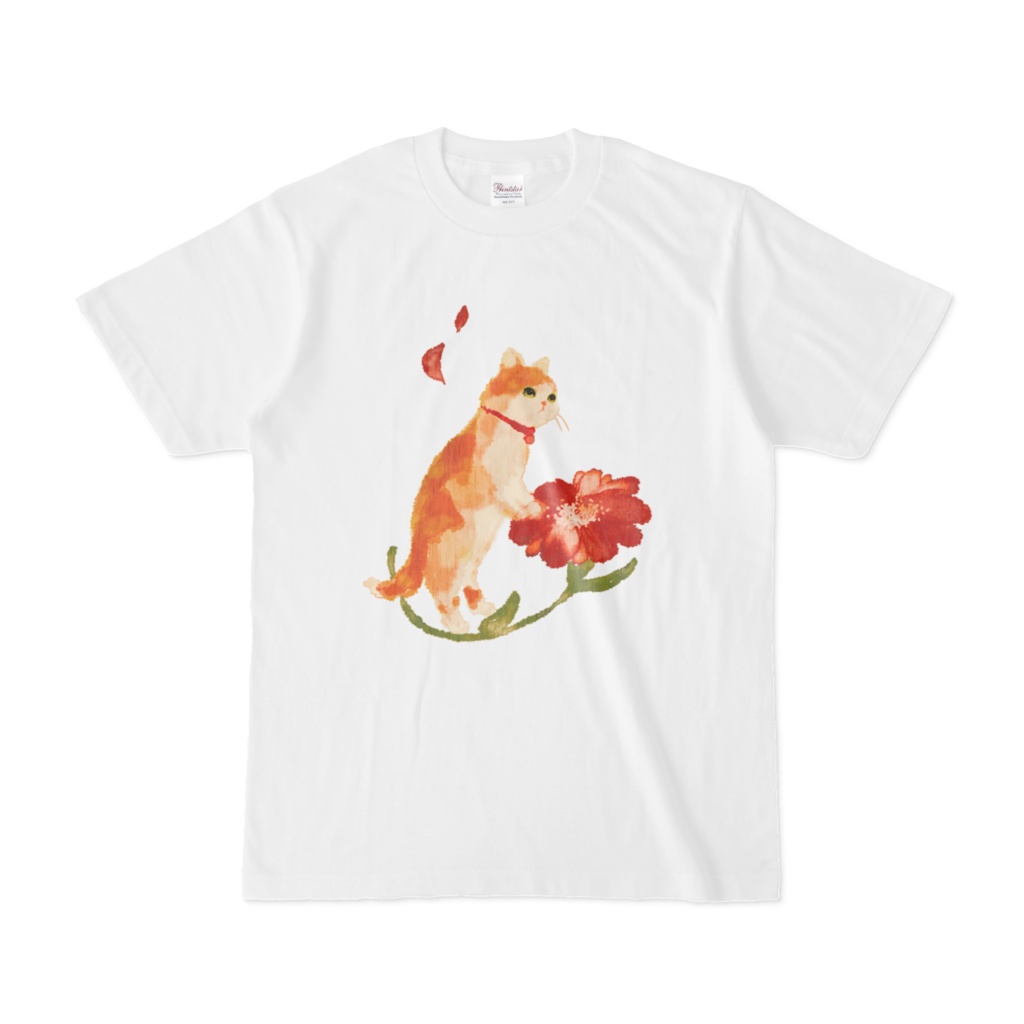 002はちわびねこ🌱Tシャツ