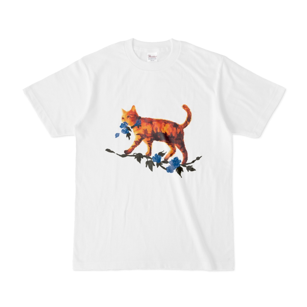 038はちわびねこ🌱Tシャツ