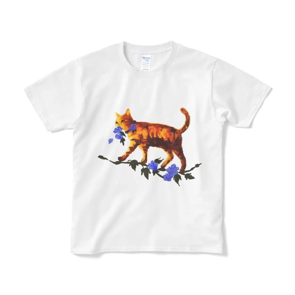 038はちわびねこ🌱Tシャツ(短納期)