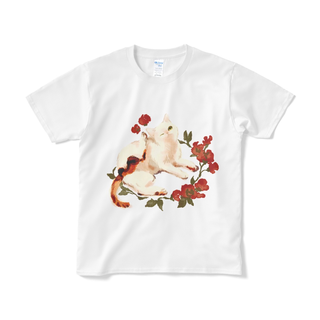 039はちわびねこ🌱Tシャツ(短納期)