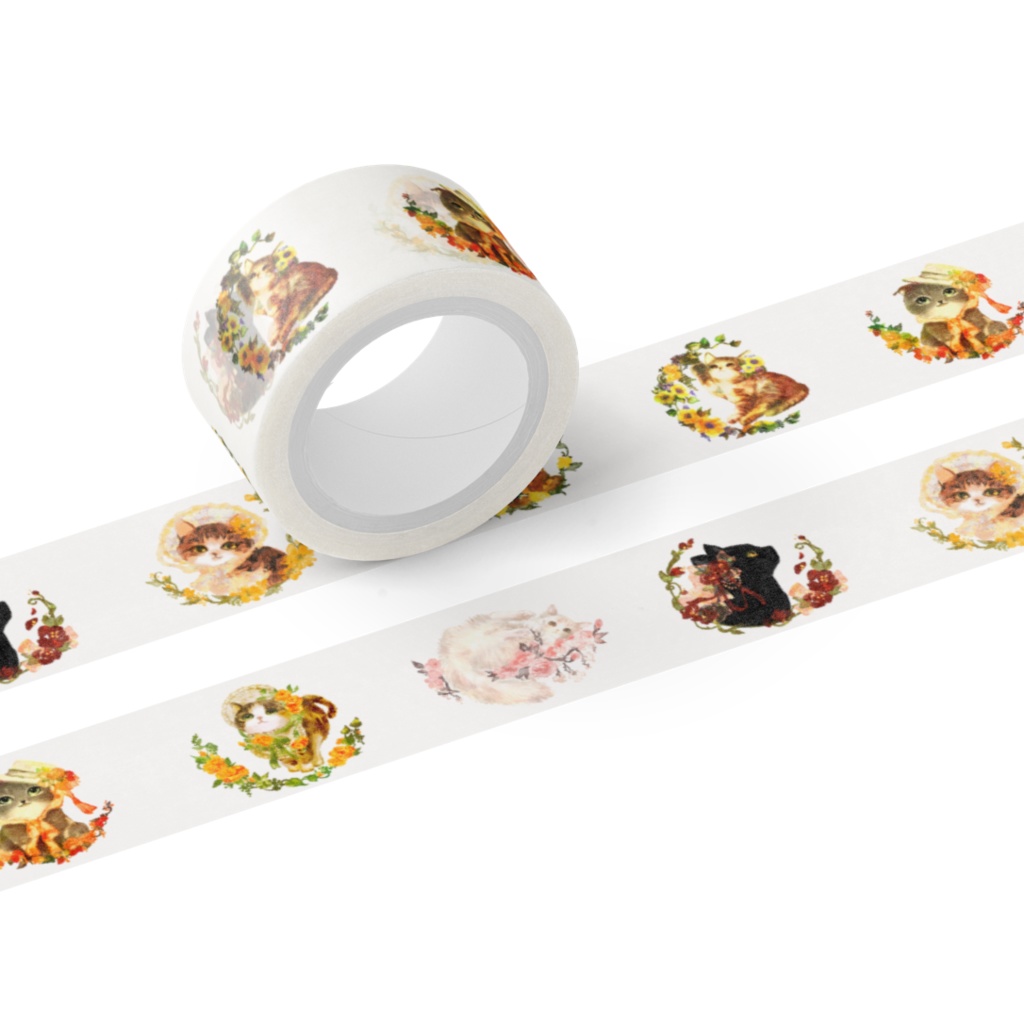 はちわびねこ🌱マスキングテープ