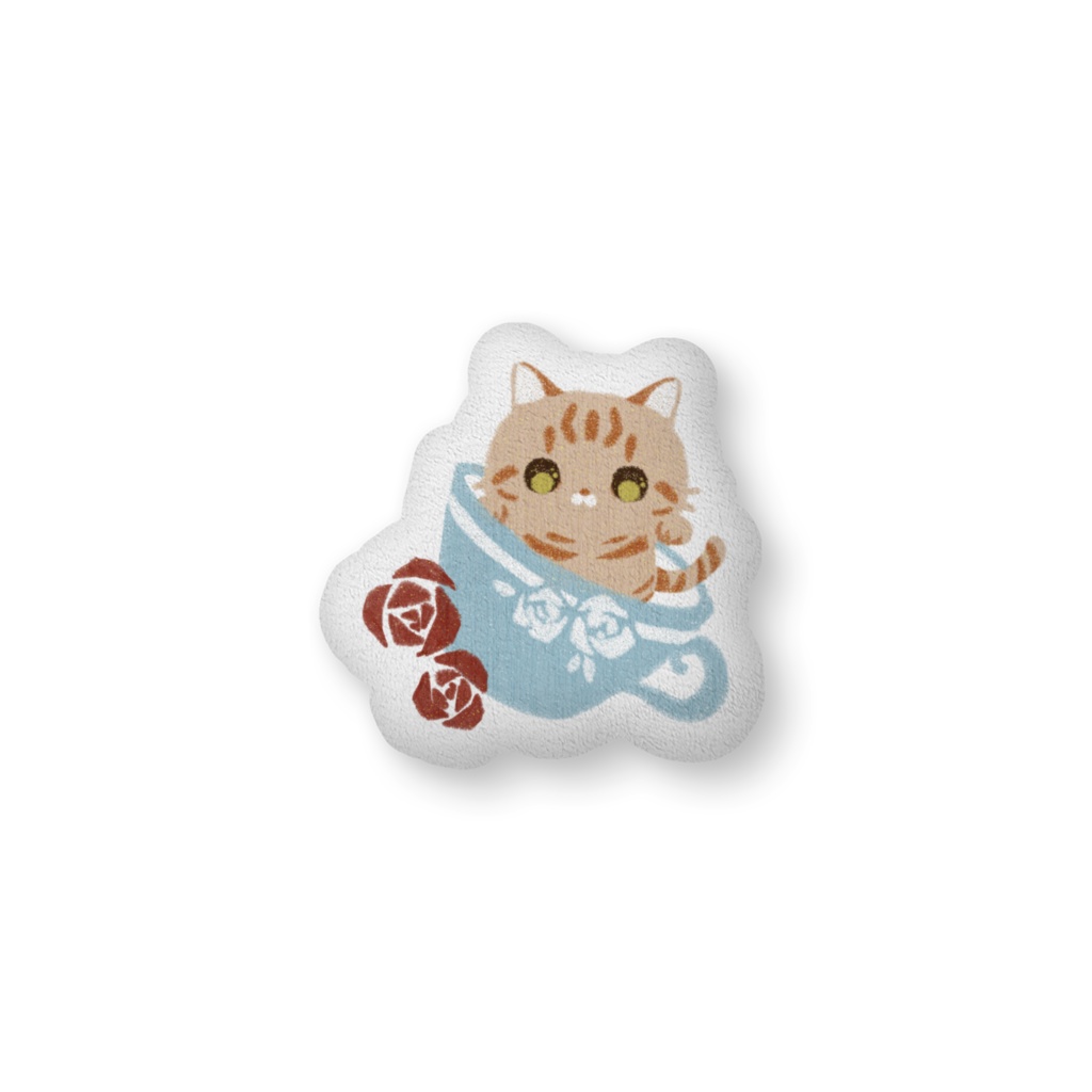 059はちわびねこ🌱ふかふかクッション