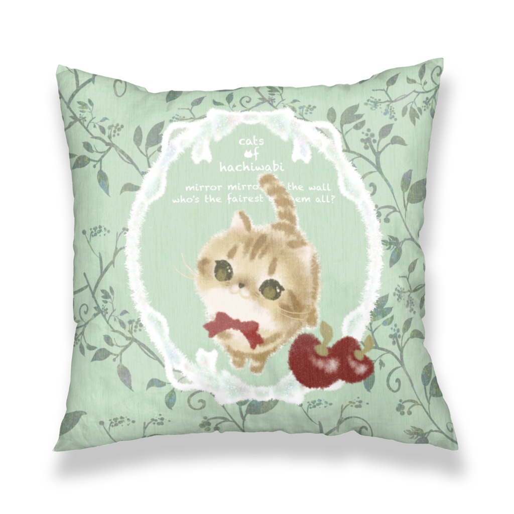 072はちわびねこクッションカバー