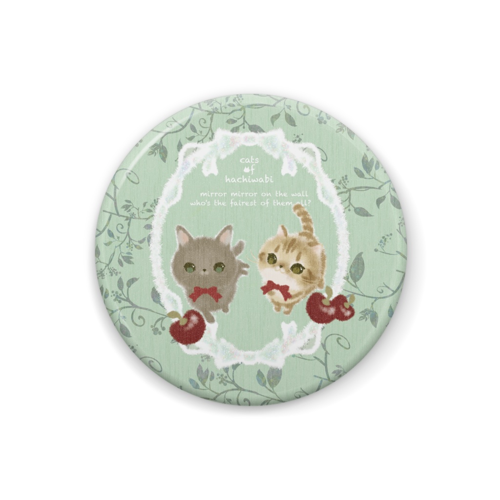 064はちわびねこ缶バッチ