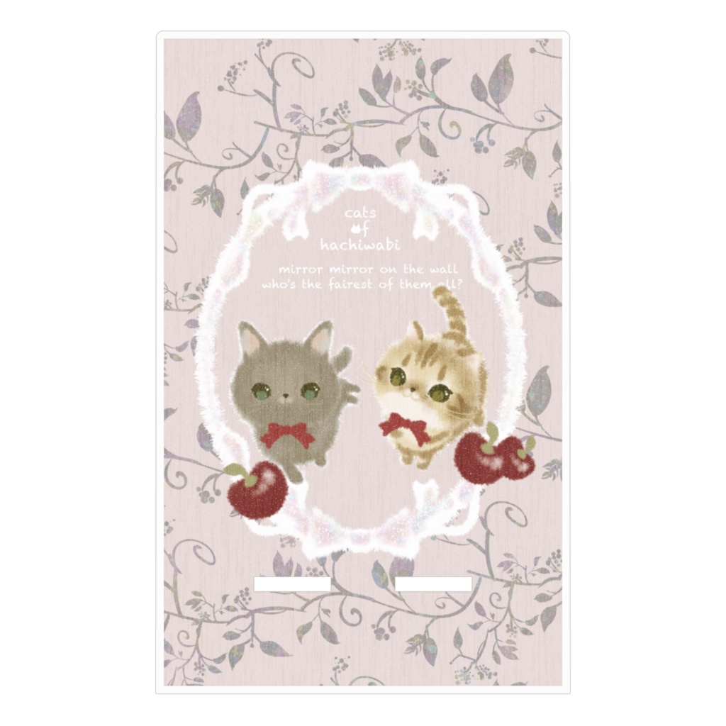 064はちわびねこスマホスタンド