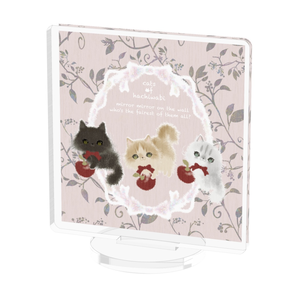 063はちわびねこアクリルフィギュア