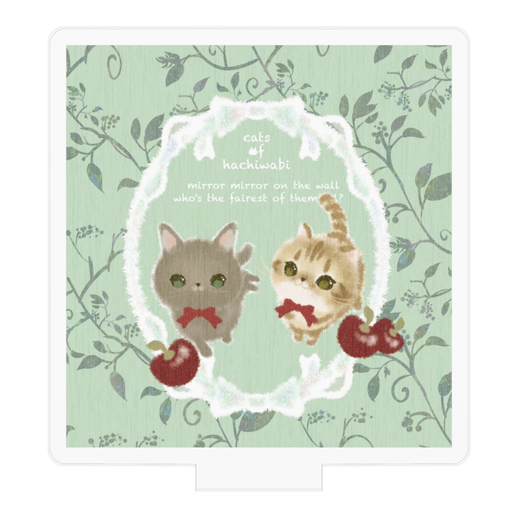 064はちわびねこアクリルフィギュア