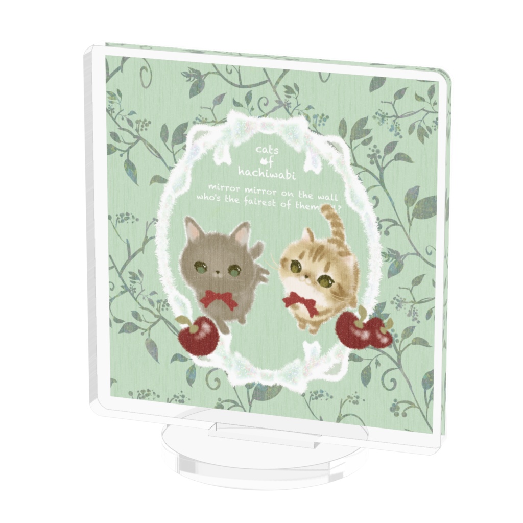 064はちわびねこアクリルフィギュア