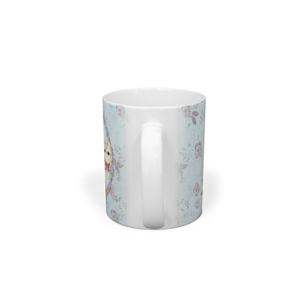 078はちわびねこマグカップ