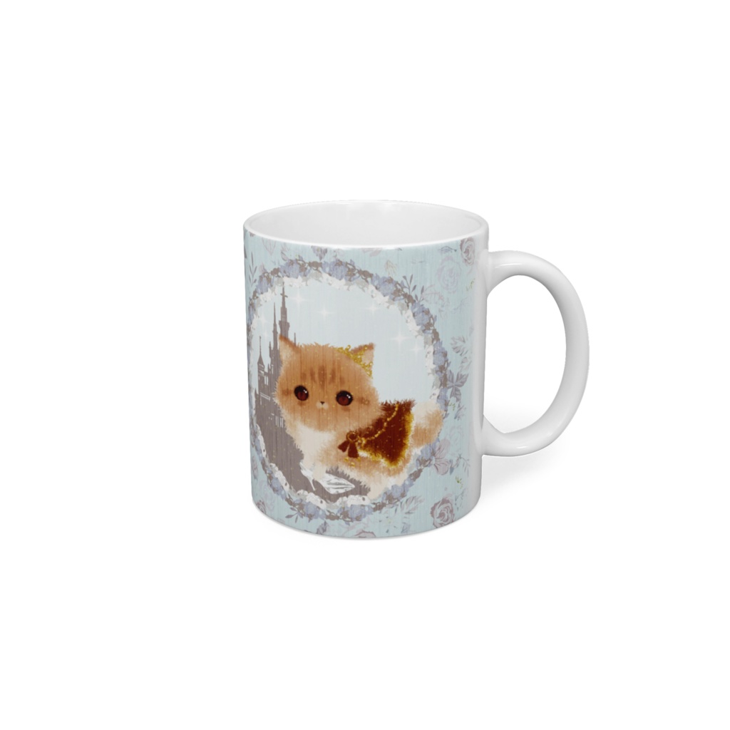 084はちわびねこマグカップ