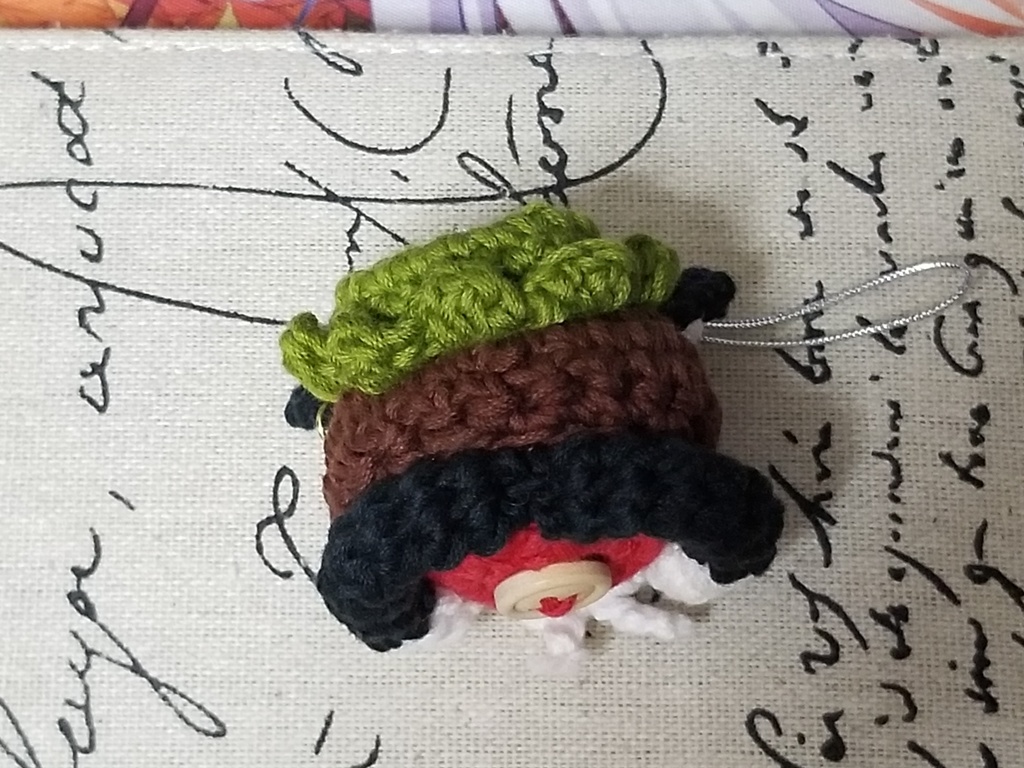 東方project 橙 あみころストラップ