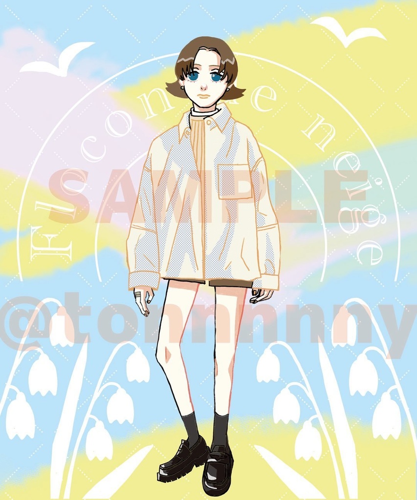 ミリアリアTシャツSサイズ(女性Mサイズ)