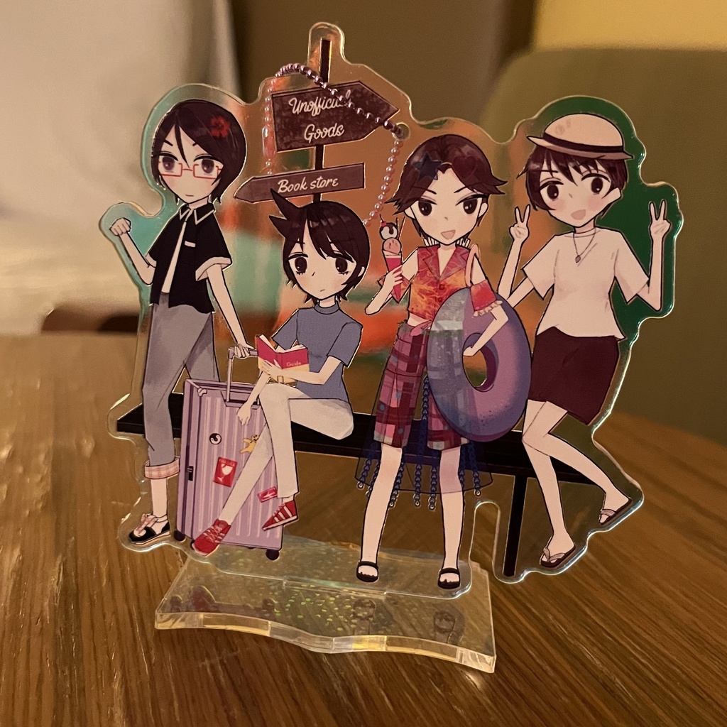🧳書店組おでかけアクリルスタンド🌺