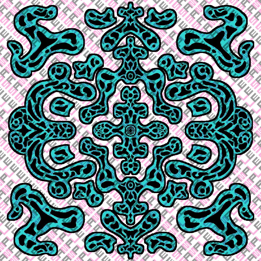 VRChatテクスチャ素材 スカルオクトパス