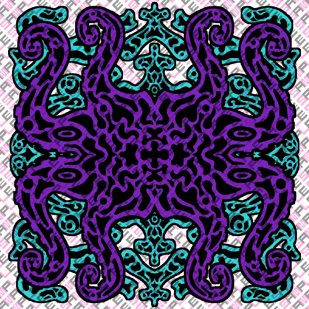 VRChatテクスチャ素材 スカルオクトパス