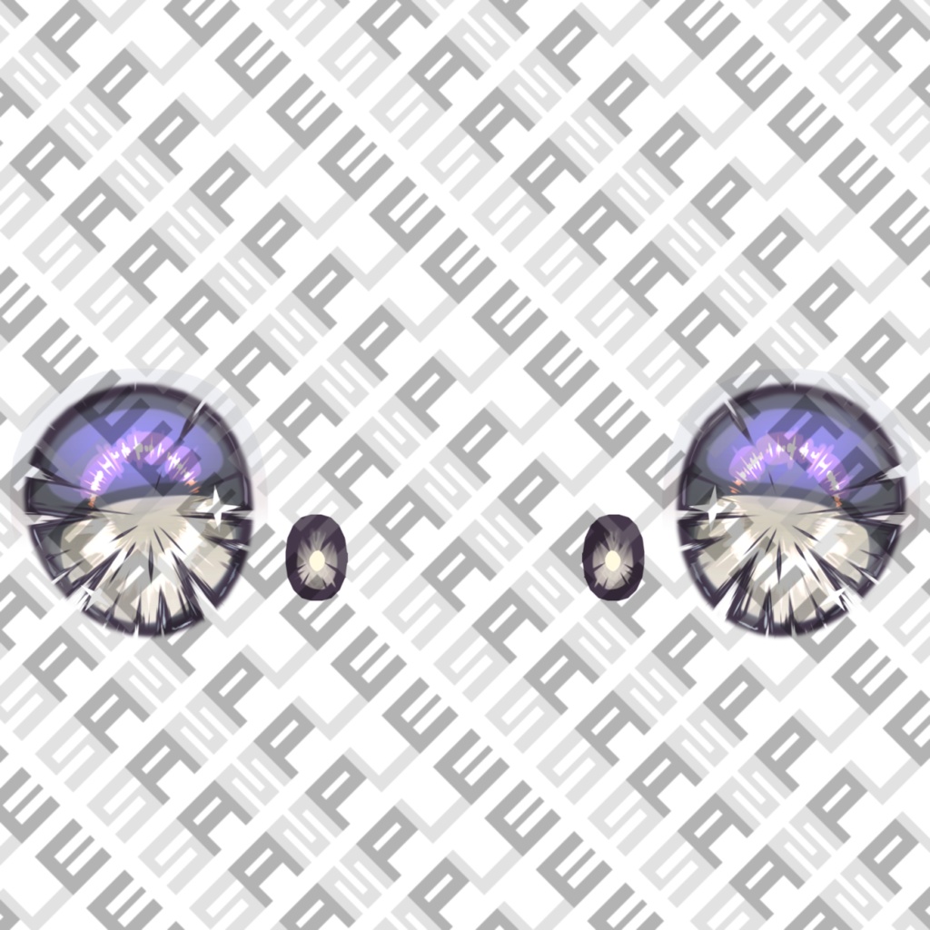 VRChatテクスチャ素材 萌用瞳テクスチャ 冥界EYE