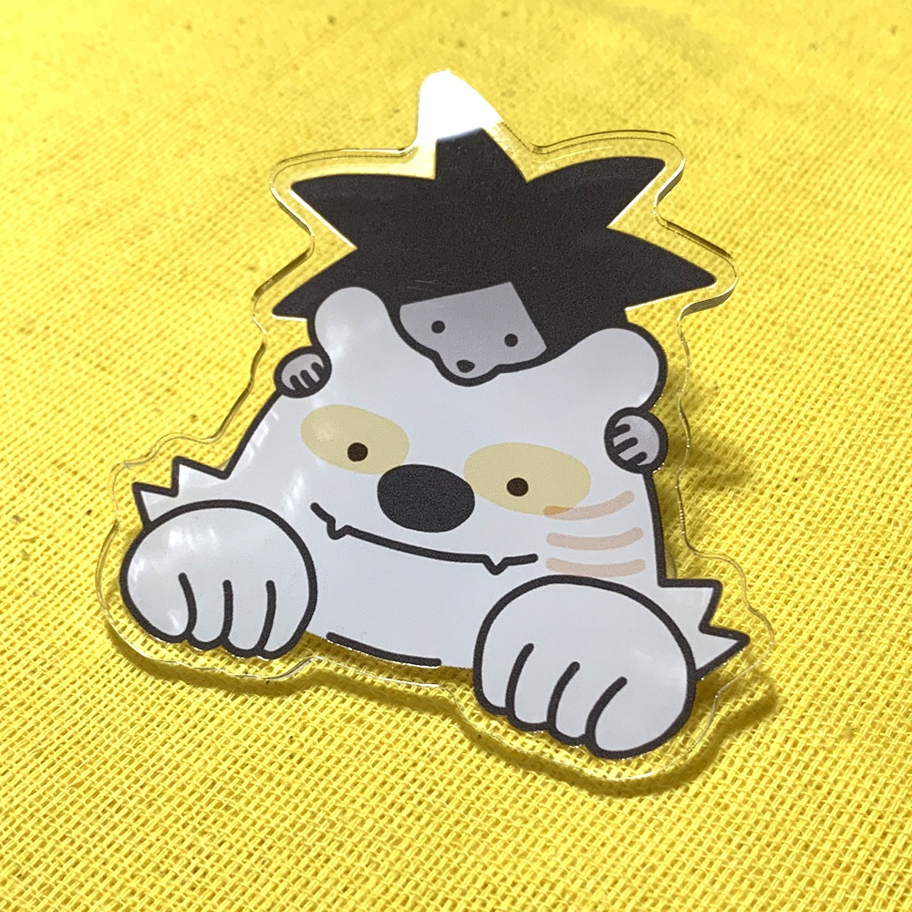 せきやのアクリルクリップ