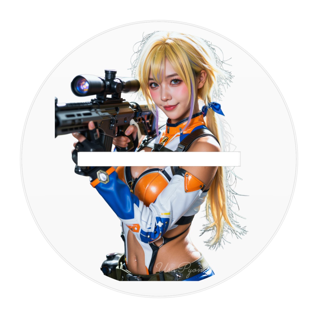 コスプレイヤー様 スナイパー AI生成美女